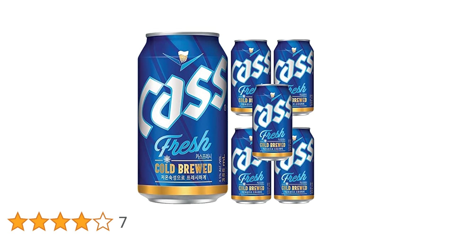 Amazon.co.jp: CASS フレッシュ 355ml 6本入り カスフレッシュ